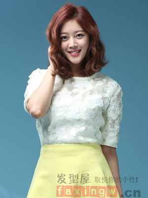 韩式潮流<em>中长发烫发</em> 微凌乱感更女人 - 百科教