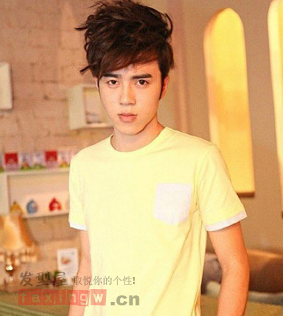 2013个性发型主流图片非发型适合男生短发图片脸烫发的大全盘子图片