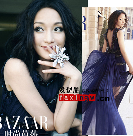 娱乐圈超人气女明星独特风情<em>中发烫发发型</em> - 百