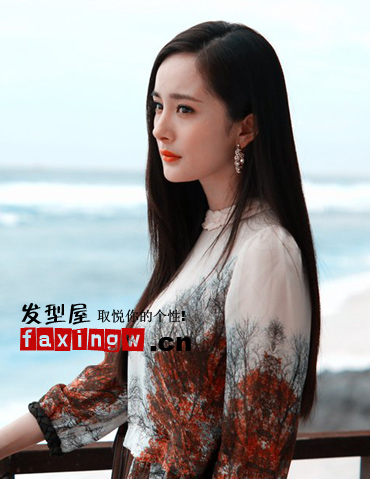  杨幂新片 《微时代之恋》巴厘岛取景现场长发造