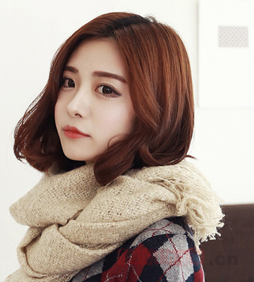 2014最新女生短发烫发发型 时尚百搭不落后 -