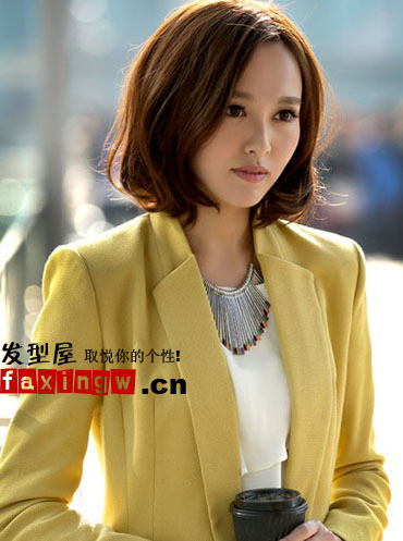 《女人间发型》唐嫣v女人众星演绎发型职场的格子马尾易学简单图片
