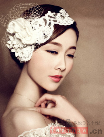 韩式婚纱照新娘发型集 打造最美准新娘 - 百科
