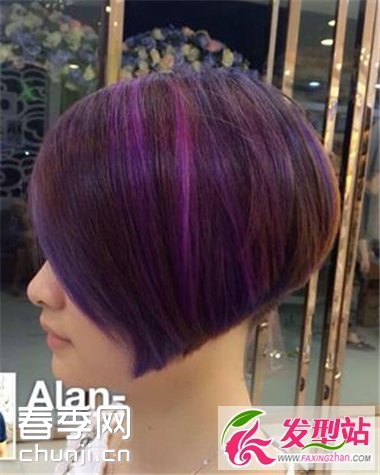 百变气质<em>女生沙宣头</em> <em>短发</em>沙宣<em>发型</em>展现多样化