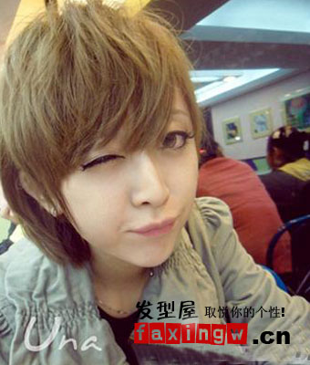 2013年个性<em>短发</em>造型 <em>女生</em>时尚<em>发型</em>推荐 - 百科