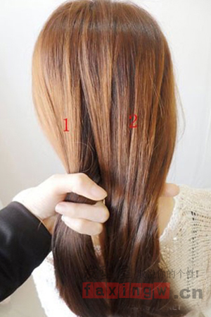 气质鱼骨辫编发教程 夏季长<em>直发</em>必<em>扎发型</em> - 百