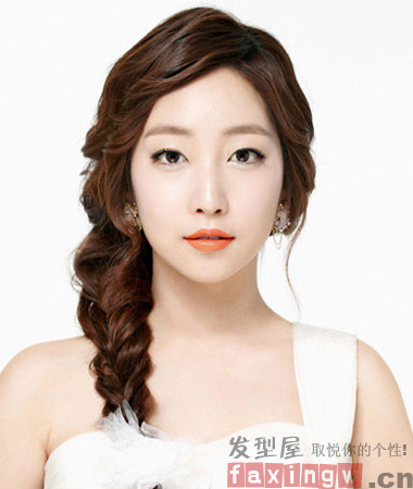 韩式森女系清新新娘发型设计 打造仙气公主新