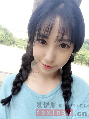 导航分类生活百科女生大全麻花女生>韩系小a女生发型辫简单扎发发型狮子座礼物图片