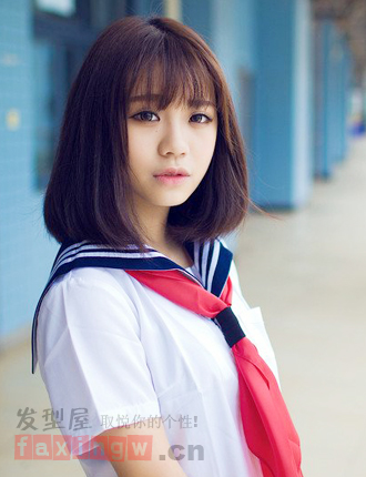学生发型<em>染什么颜色</em>好看 棕栗色清新好气质 - 