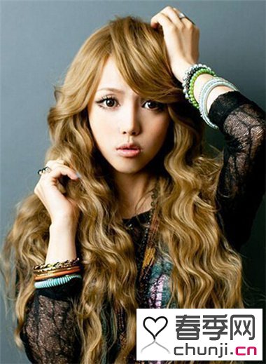 长发<em>女生2015流行</em>韩式<em>发型</em> 唯美<em>发型</em>浪漫显气