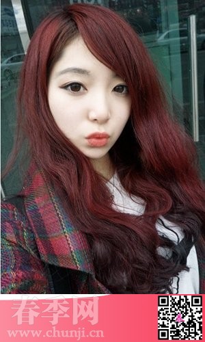 2014年网络流行<em>女生</em>发型和染发<em>颜色</em> - 百科教