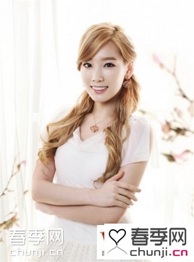 韩国圆脸女生<em>扎头发</em> 女生圆脸俏皮<em>扎头发</em> 圆脸