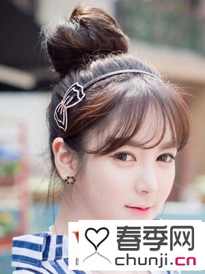 编发型简单马尾辫 侧马尾辫发型100种 各种女