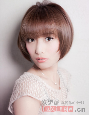 短发波波头发型图片 时尚清爽又显气质 - 百科教程网_经验分享平台[上学吧经验教程频道]
