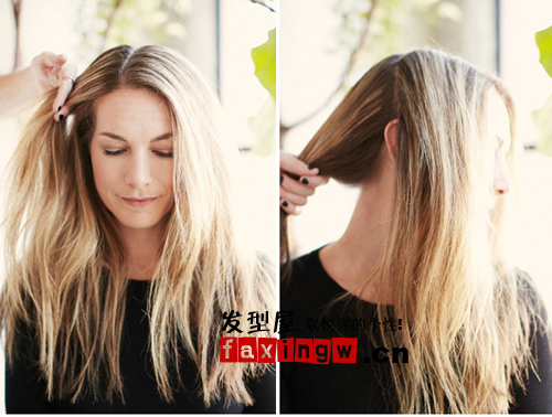 发型屋手把手教你<em>扎头发</em> DIY春日编发变小清新