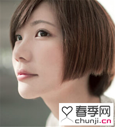 女生波波头短发 内蓬松处理真靓丽 - 百科教程网_经验分享平台[上学吧经验教程频道]