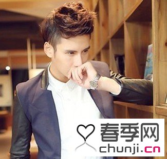 <em>2015男生短发发型</em>设计 <em>潮流男生</em>最爱飞机头 -