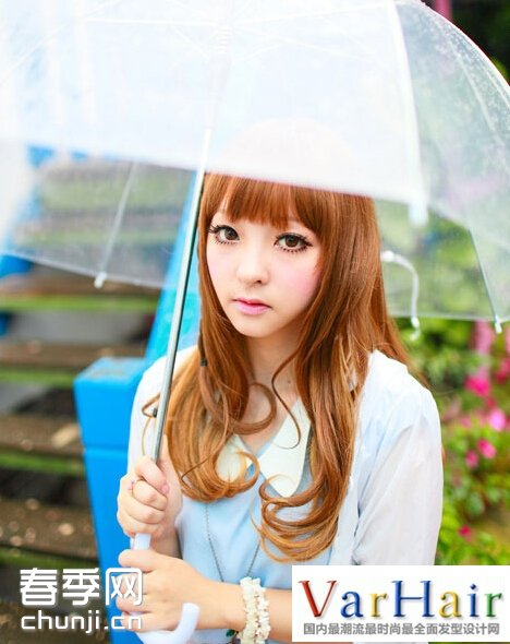 齐<em>刘海中长发发型</em>盘发 女生长发<em>没刘海发型 女</em>