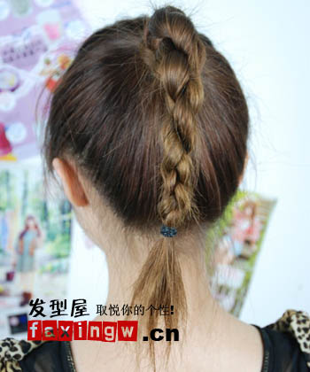 diy小心机<em>麻花辫马尾发型</em> 俏皮又可爱 - 百科教