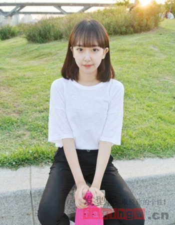 九款甜美中短发<em>发型</em> 时尚可爱显气质 - 百科教