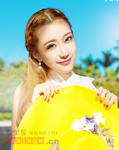 各种好看的韩式扎发学习 简单中的小惊喜 - 百