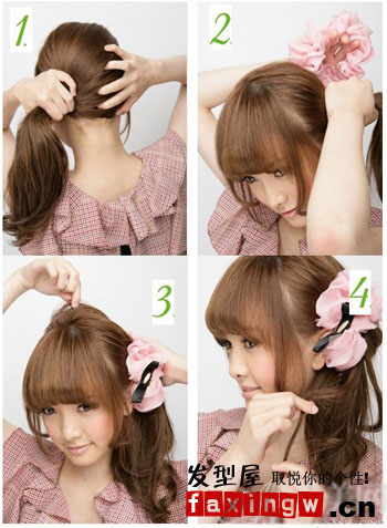 春天<em>扎</em>什么样的发型好看 3分钟清新卷发扎法 