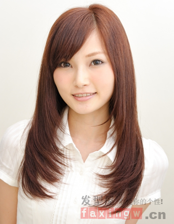 日系甜美中长发发型 气质美女轻松打造 - 百科