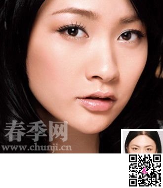 简单几步画出甜美可人的和气美颜 chunji.cn高清图片