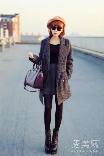 <em>毛呢</em>外套+<em>短裤</em>or短裙 深秋最IN搭配 - 百科教程
