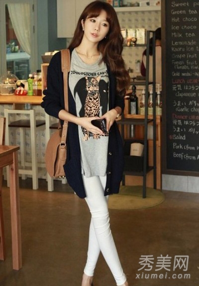 铅笔裤<em>配什么</em>上衣 <em>开衫</em>+T恤就很时尚 - 百科教