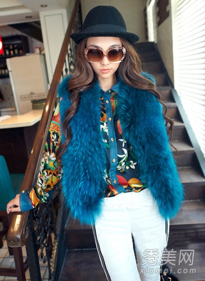 皮草外套气质搭配 穿出高贵大气范 - 百科教程
