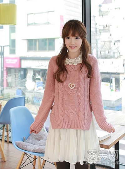 宽松<em>针织</em>衫<em>毛衣显瘦搭配</em> 温暖不老土 - 百科教