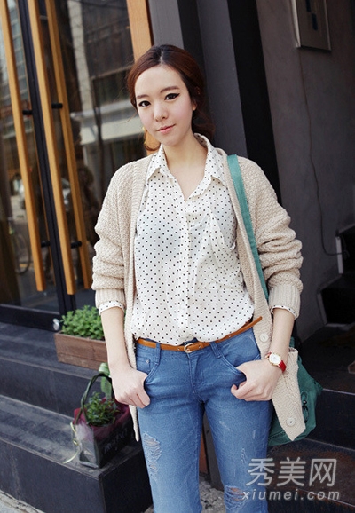 毛衣外套保暖穿搭法 打造完美身段 - 百科教程