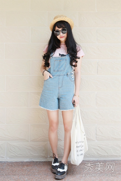 减龄扮嫩必备 <em>背带短裤</em>巧搭卖萌 - 百科<em>教程</em>网