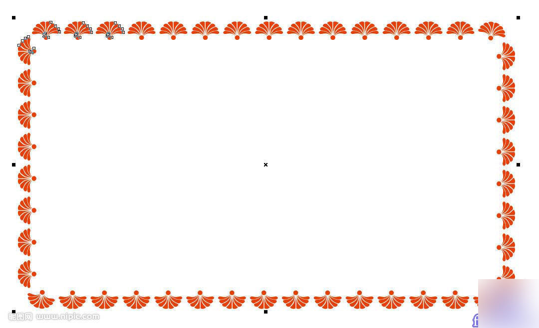 CorelDRAW简单绘制漂亮的花纹边框技巧介绍 - 百科教程网_经验分享平台[上学吧经验教程频道]