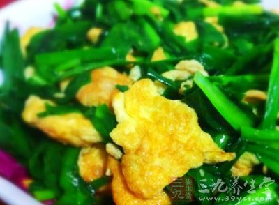 韭菜炒鸡蛋怎么做好吃 补肾润肠韭菜炒鸡蛋 - 