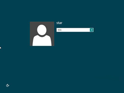 windows 8的登陆界面图片