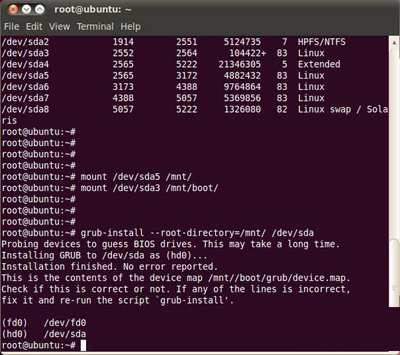 Ubuntu系统Grub出现故障怎么办? - 百科教程网