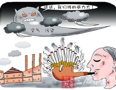 杭州公园下煤雨 警惕空气污染的危害 - 百科教