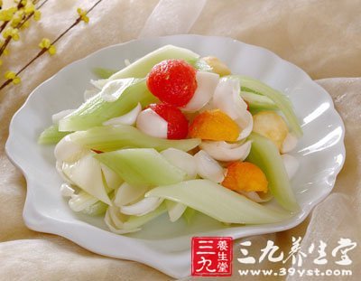 做法猪肉西芹为什么百合不吃回民的图片