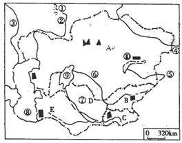 非洲大陆的地形以什么为主A.高原B.平原C.盆地