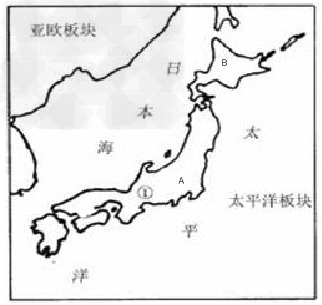 读日本地图,回答下列问题:(1)日本领土主要由