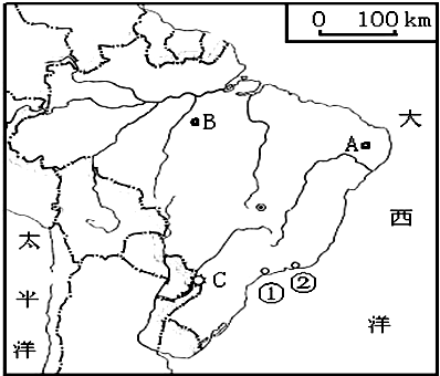 巴西的热带经济作物中,产量居世界首位的有_,
