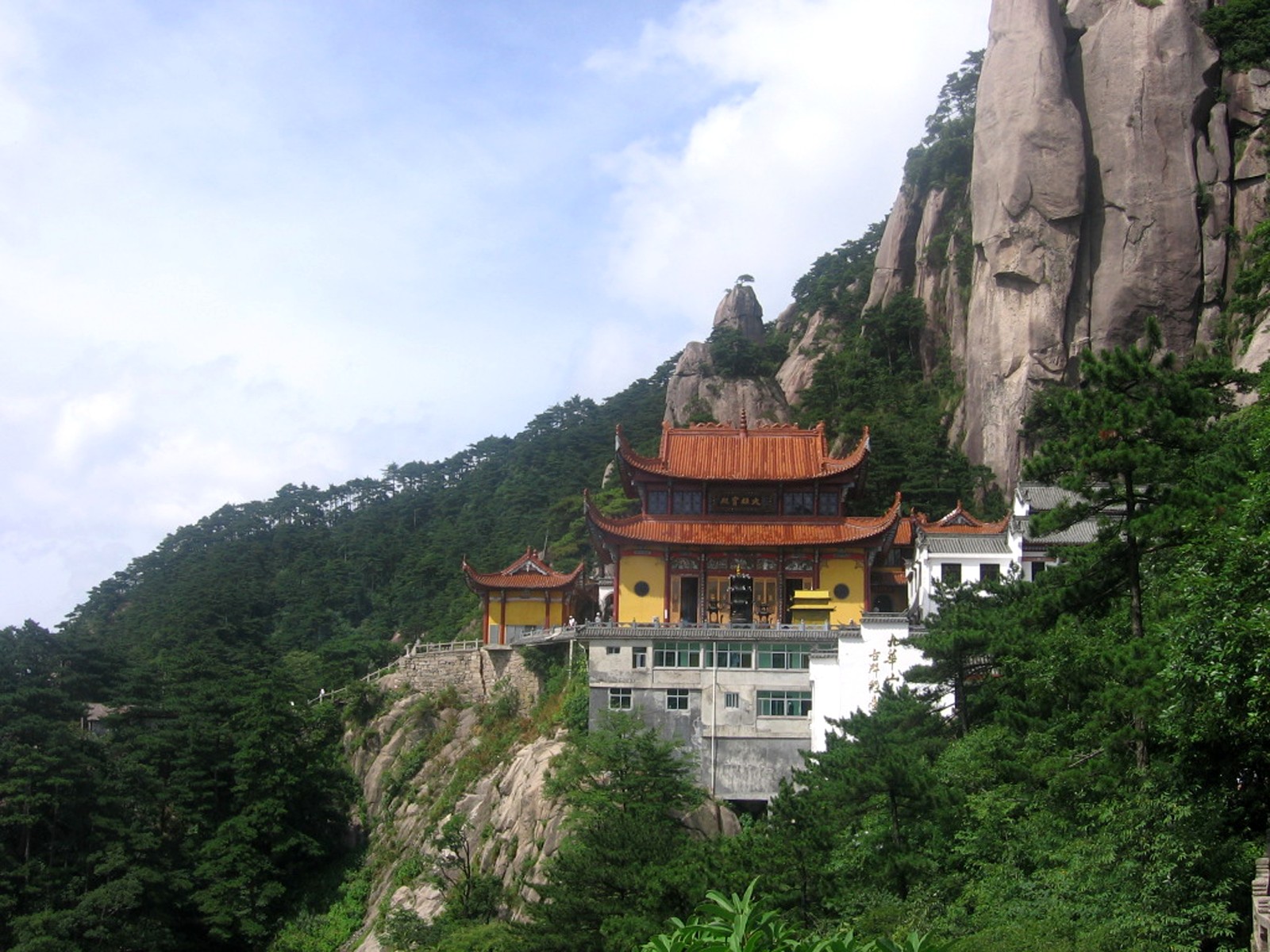 安徽九华山西来禅寺图片