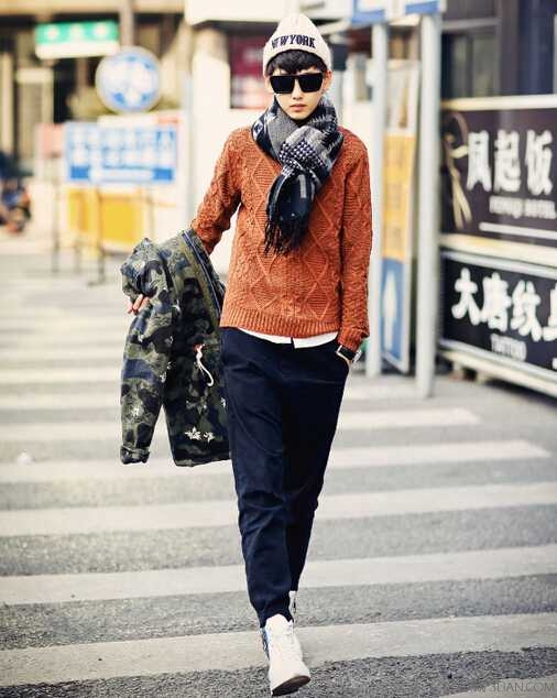 90后男装冬季搭配